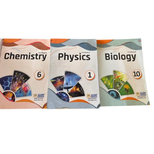Allen NEET Leader 2023 USED Modules – Full Set of 24 Books (Physics, Chemistry & Biology) - Image 2
