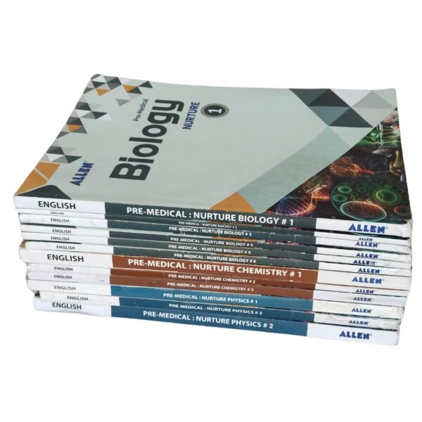Allen NEET Class – 11th Nurture 2024-2025 USED Modules – Complete Set of 12 Books (Physics, Chemistry & Biology) - Image 5