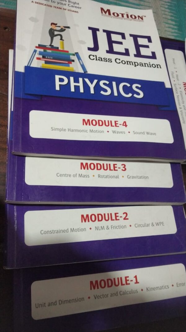 Motion 2024 JEE Study Material for IIT - Mains & Advanced (Used) - Image 2